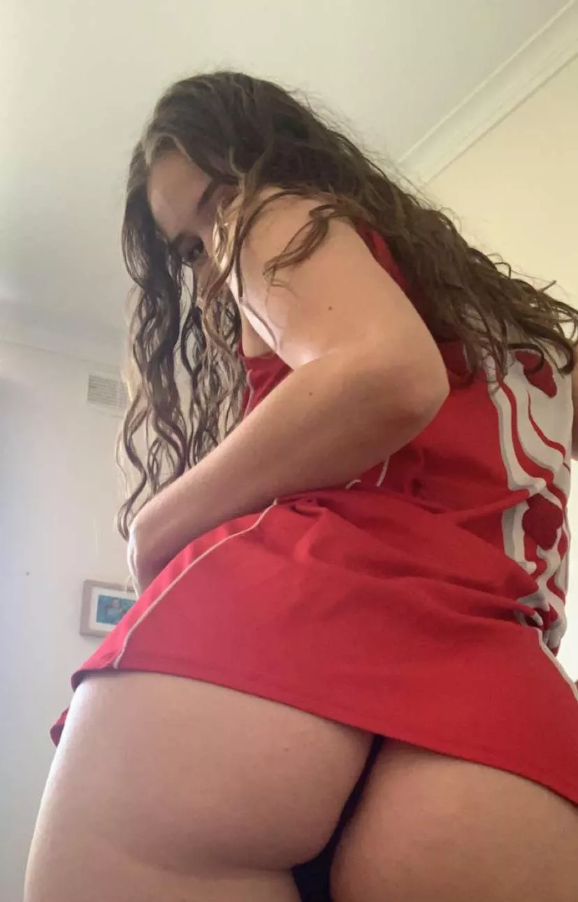 Bend me over before my netball game