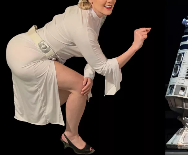 Bend me over the dashboard on the Millennium Falcon