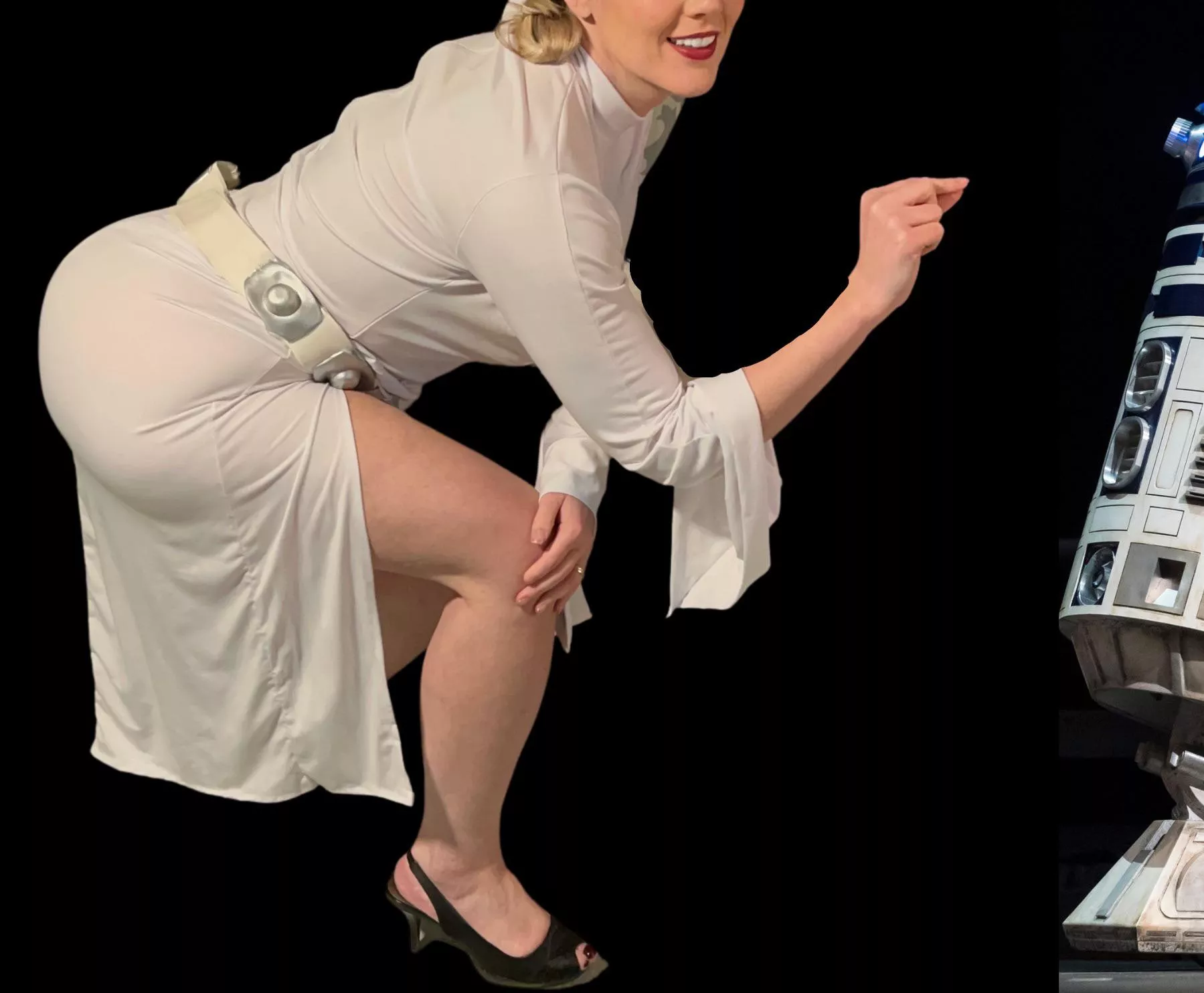 Bend me over the dashboard on the Millennium Falcon