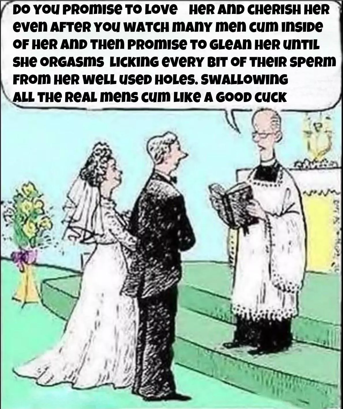 Dearly beloved we are gathered here today to…