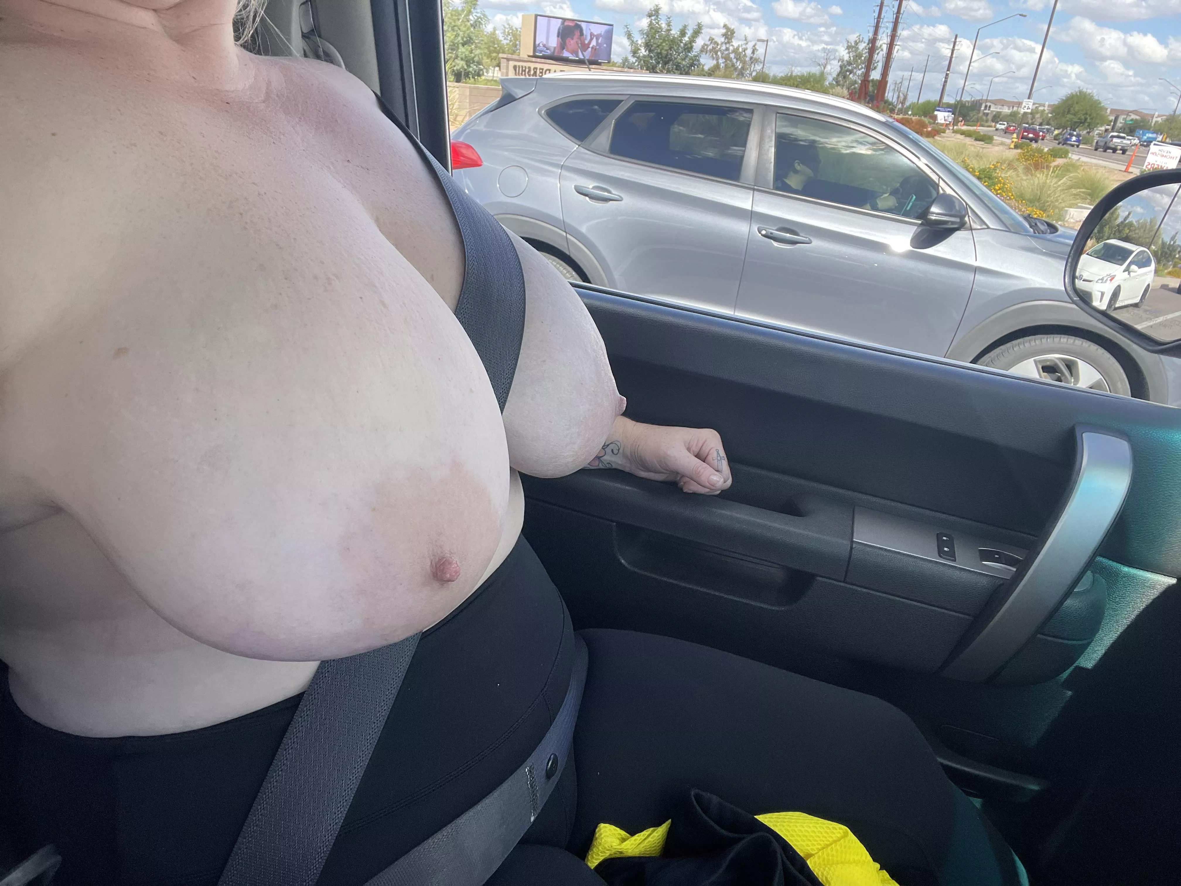 Even had my windows down