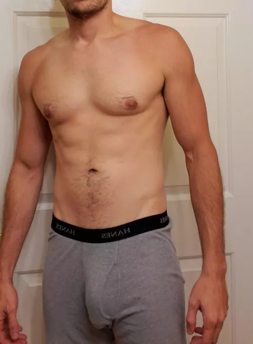 forget grey sweatpants. it's grey boxer season