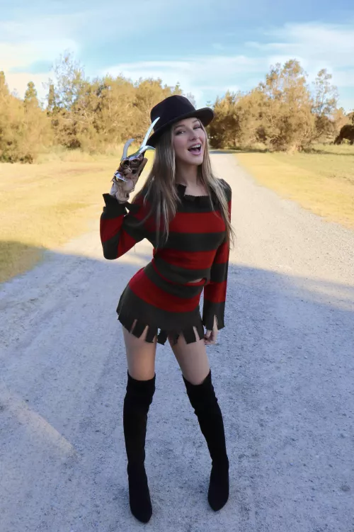 Freddy Krueger cosplay by me!