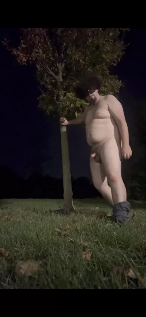 Going out at night is fun, though I missed the sunset.