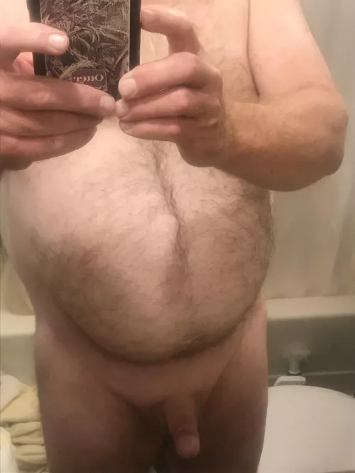 Hairy beer 🍺 gut