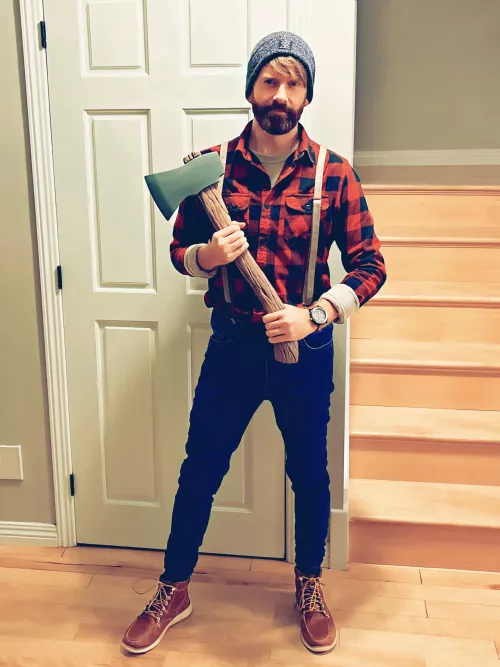 I don’t even know what this is. Lol. Lumbersexual, maybe?