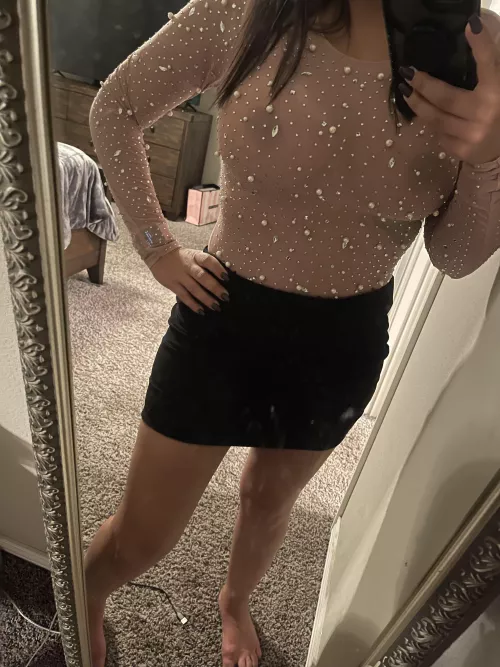 I got a lot of stares when I went out. I wonder why. 👀