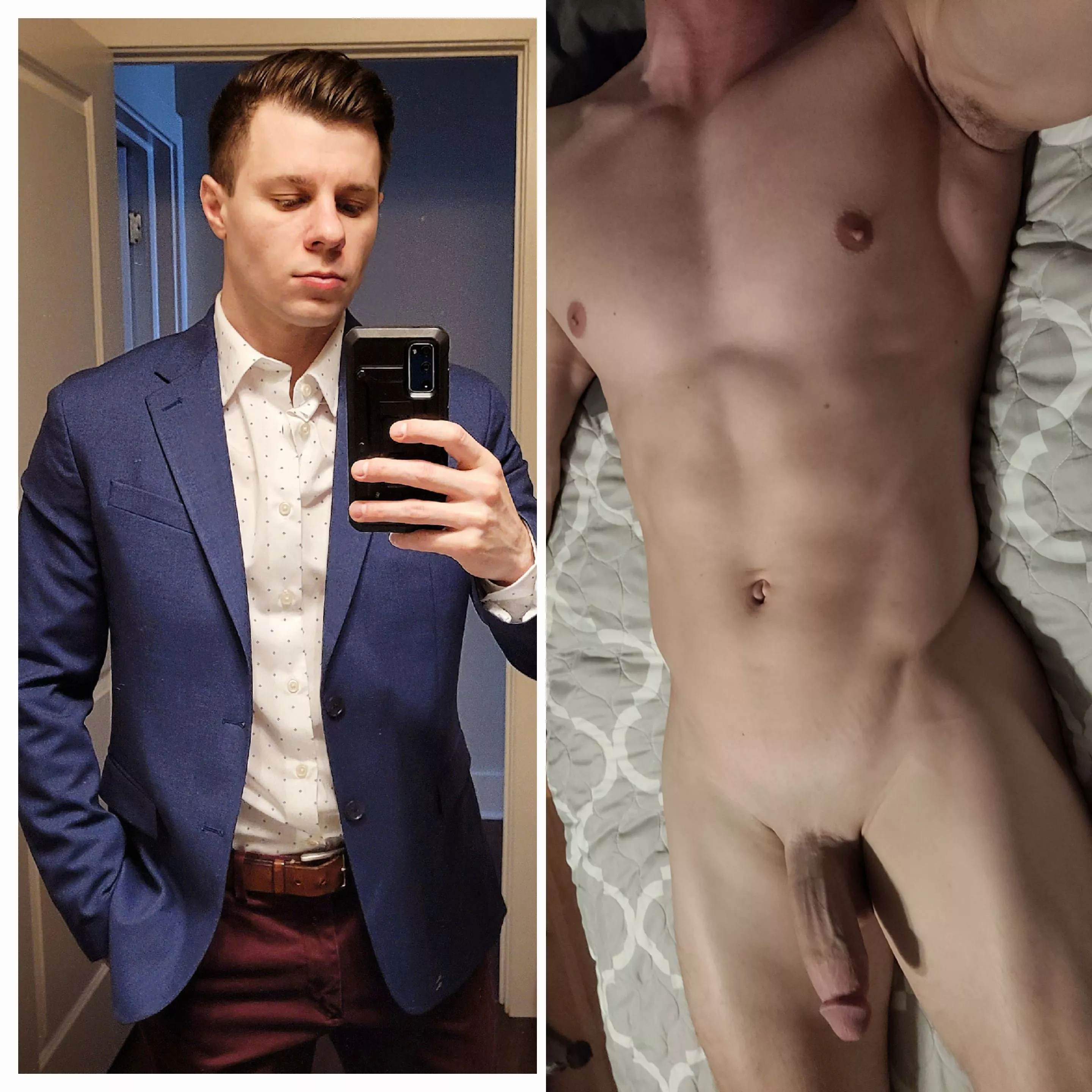 I love dressed up, as much as I love dressed down [M]