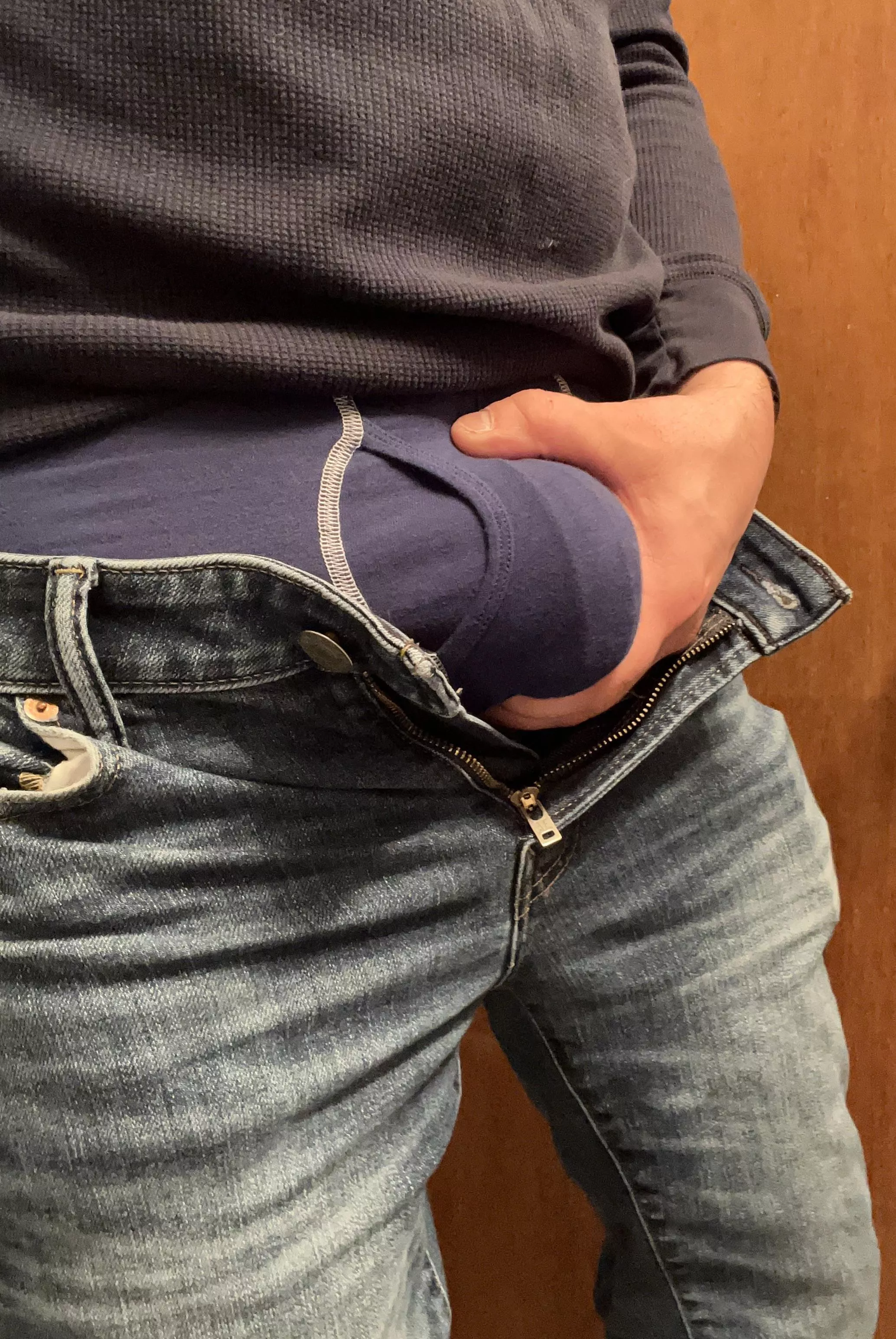 I wish I didn’t have to finish putting pants on and I could just play with this monster all day