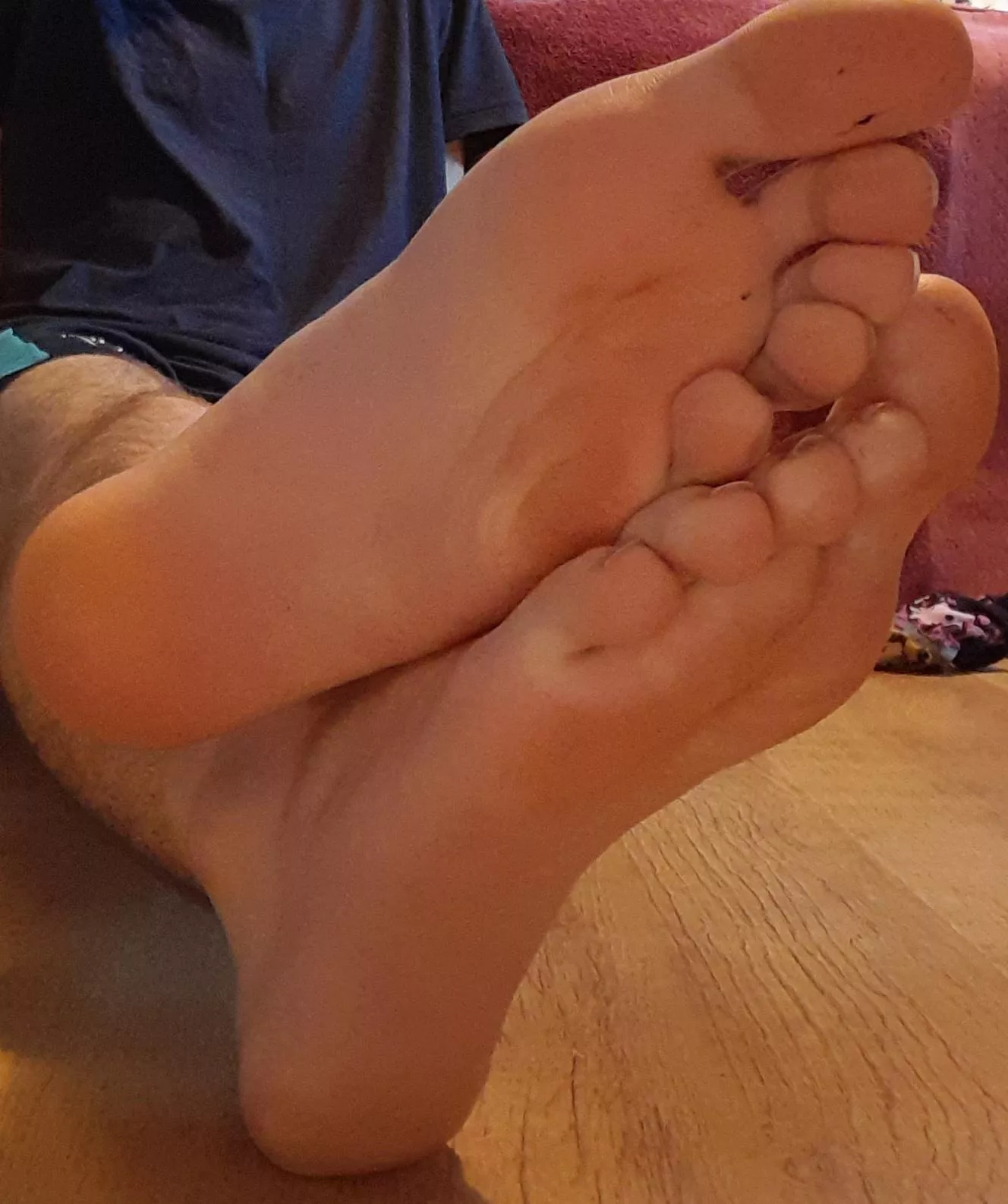 If you can find my socks then I'll let you keep them