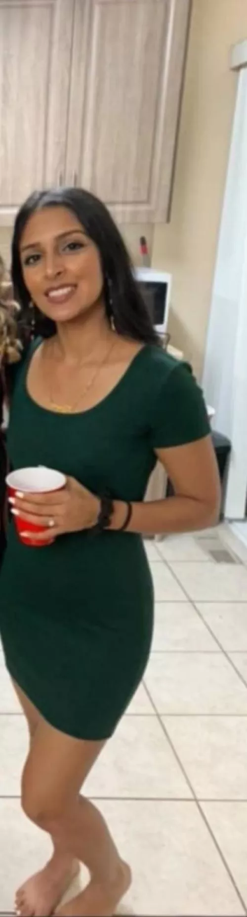 If you were fucking my gf upstairs at the party what would I see if I passed by the bedroom ?