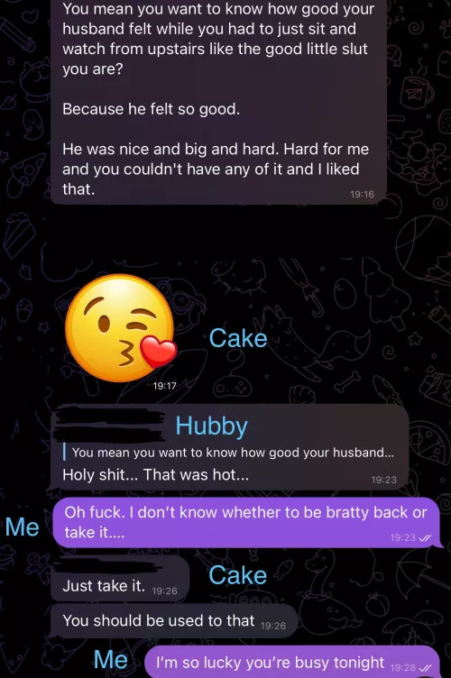 I’m not sure how we found the perfect cake!