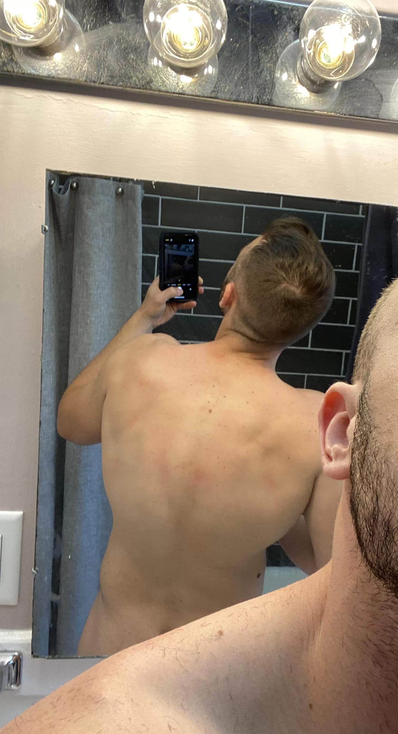 In need of a back massage. Any takers?