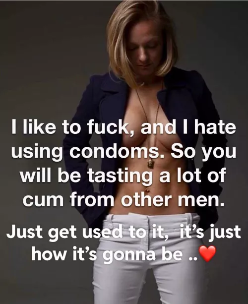 It’s how it’s gonna be