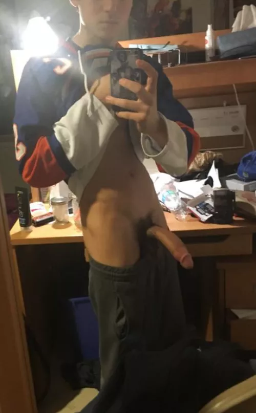 Just a nerd with a decent cock