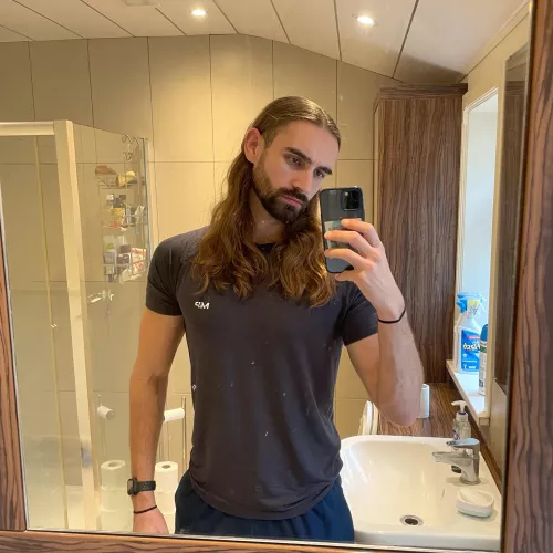 Letting the mane down today