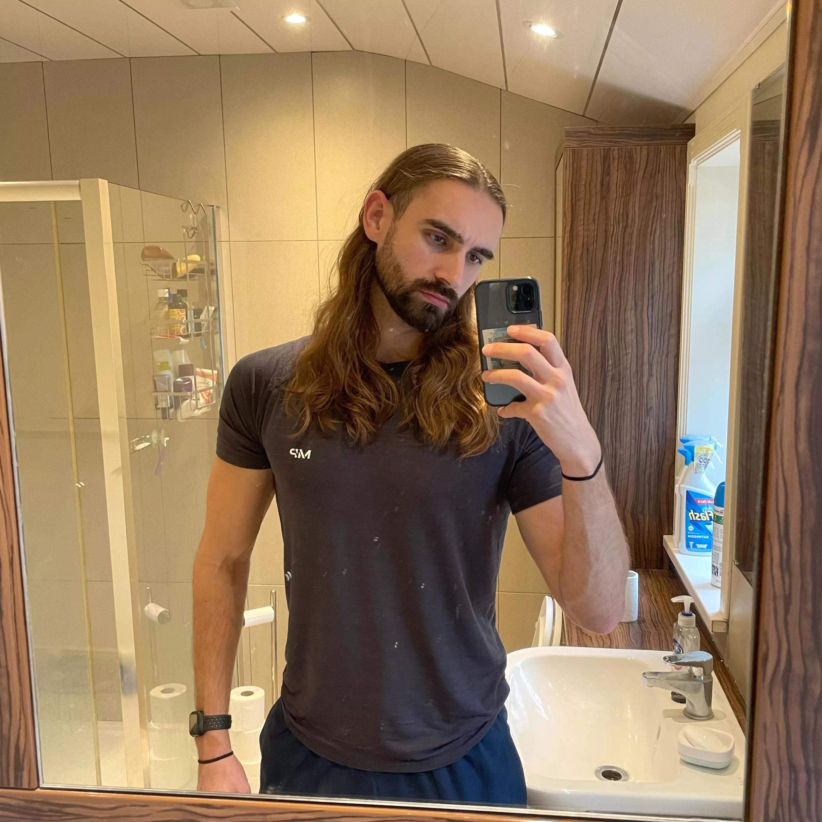 Letting the mane down today