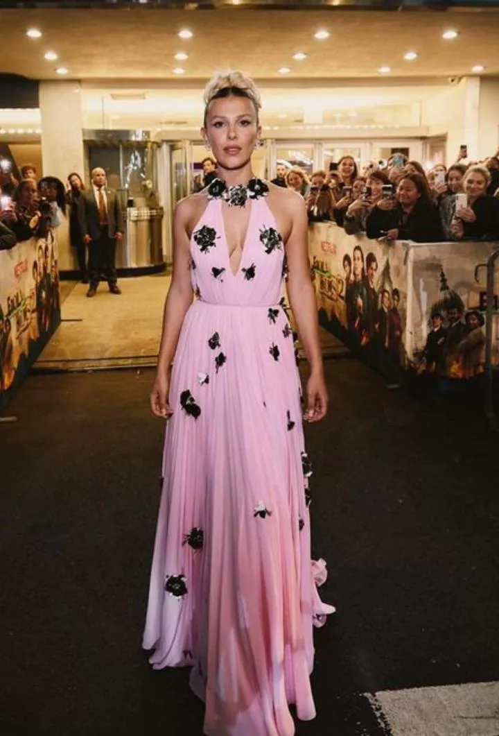 Millie Bobby Brown just being gorgeous as per usual