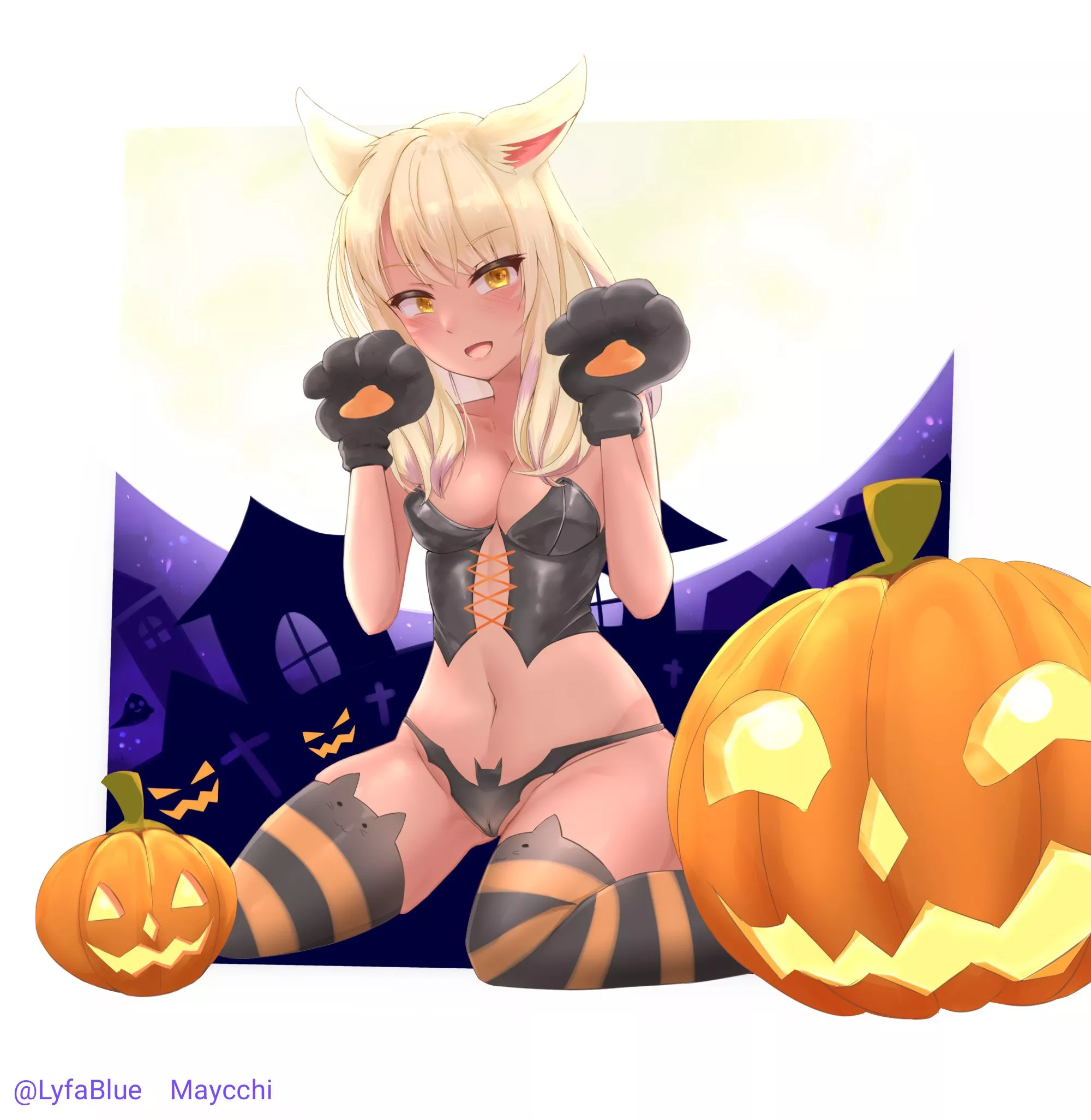 Miqote Halloween - FFXIV