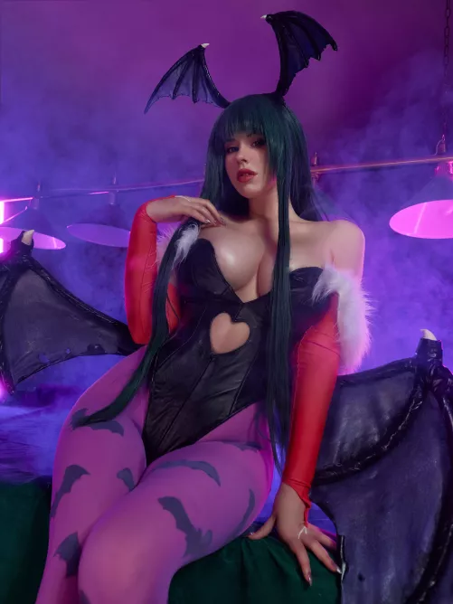 Morrigan from Darkstalkers by voezacos