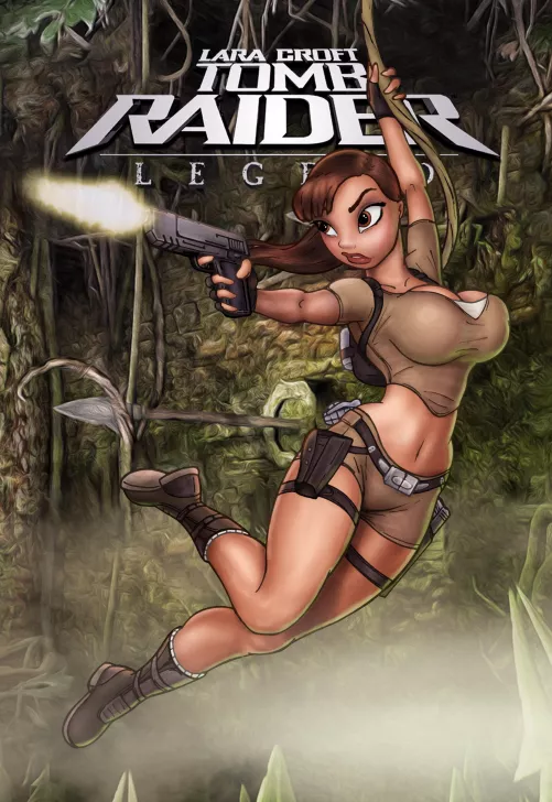 My old drawing of lara in Lilo and Stitch style