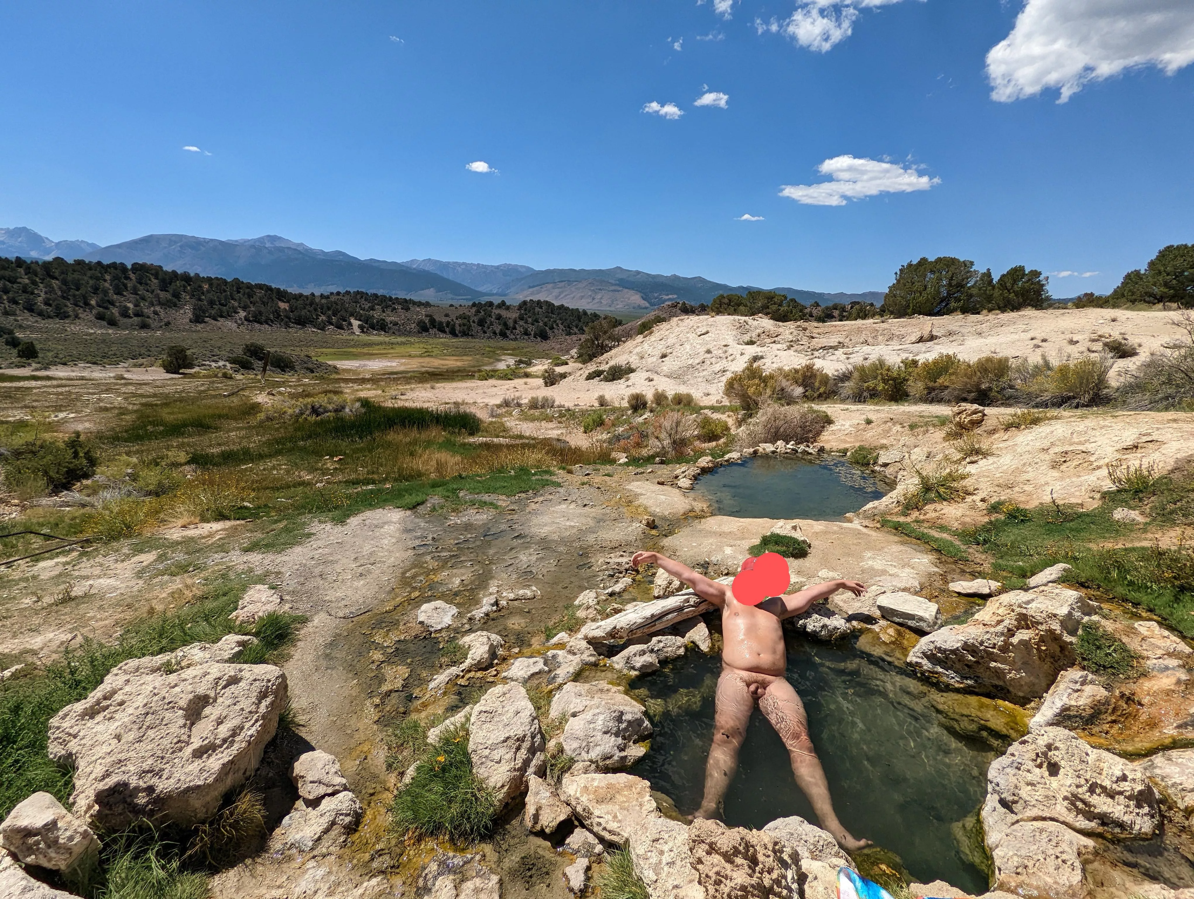 Naked in nature is the best place to be 😁