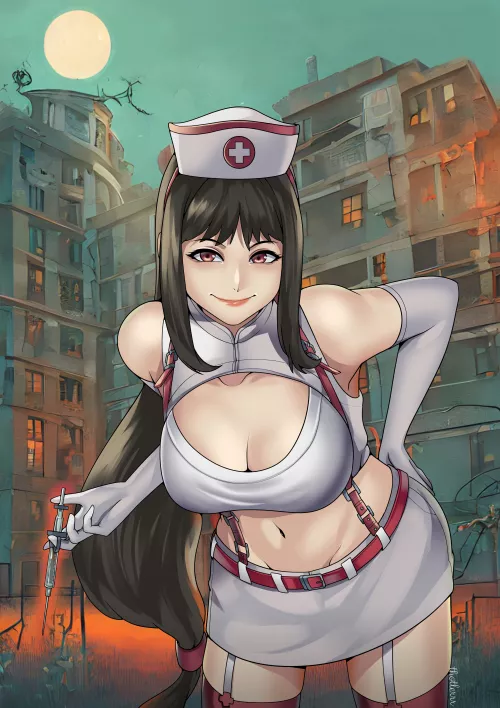 Naughty Nurse Tifa (Thotlerrr)