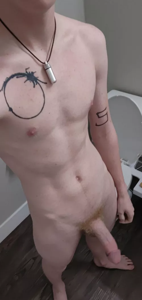 Obligatory pre-shower photo