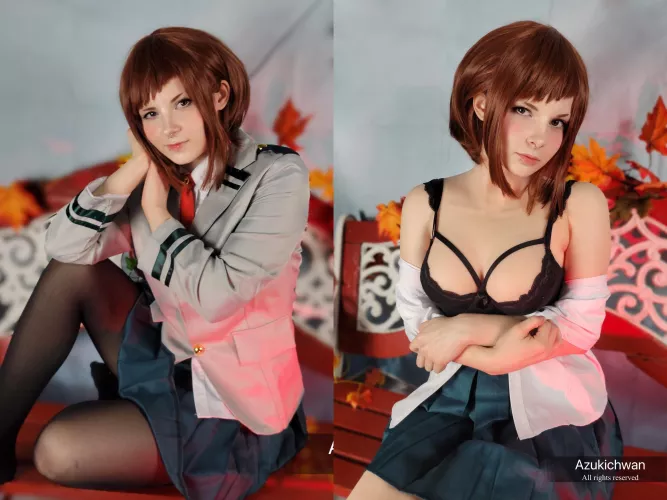 Ochako Uraraka By Azukichwan (self)