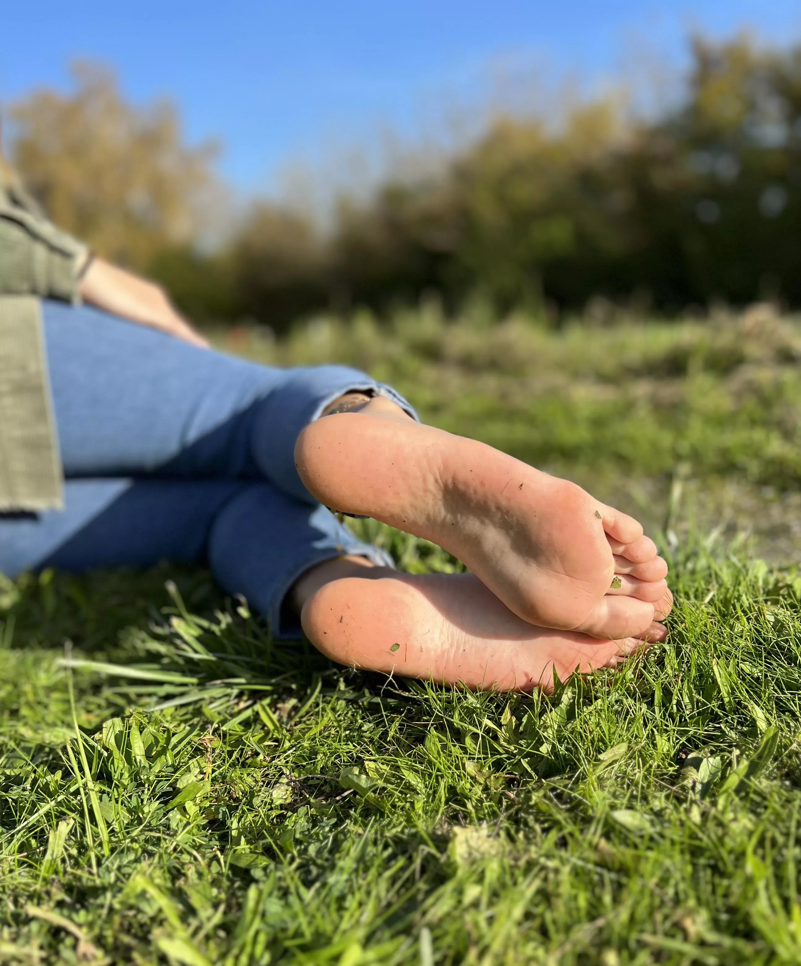 Oops, they got a little dirty.. would you lick them clean?