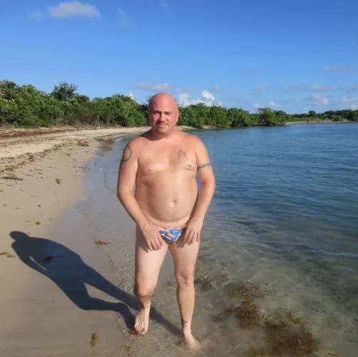 out of the water and ready to play