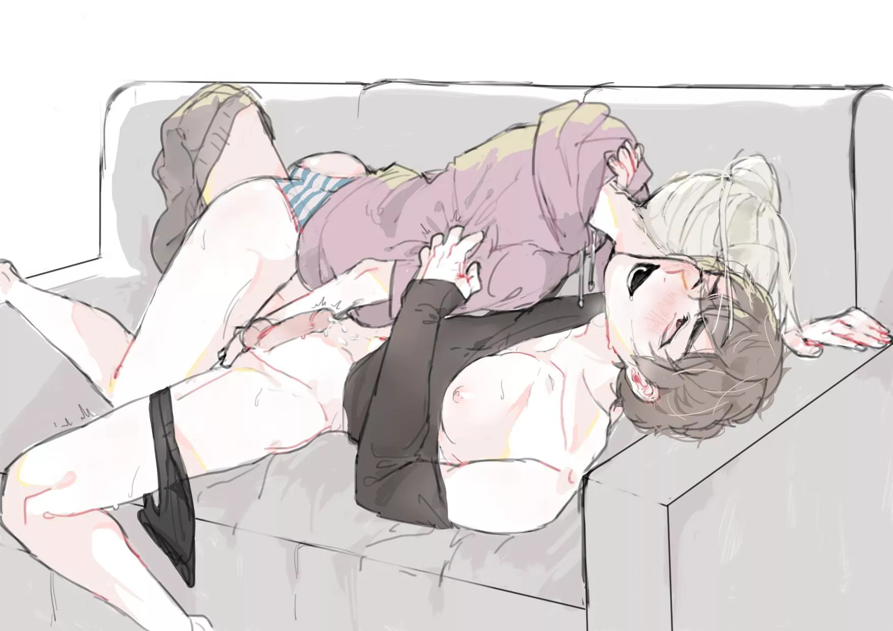 Please get comfy, mommy will make you feel really nice ♥️