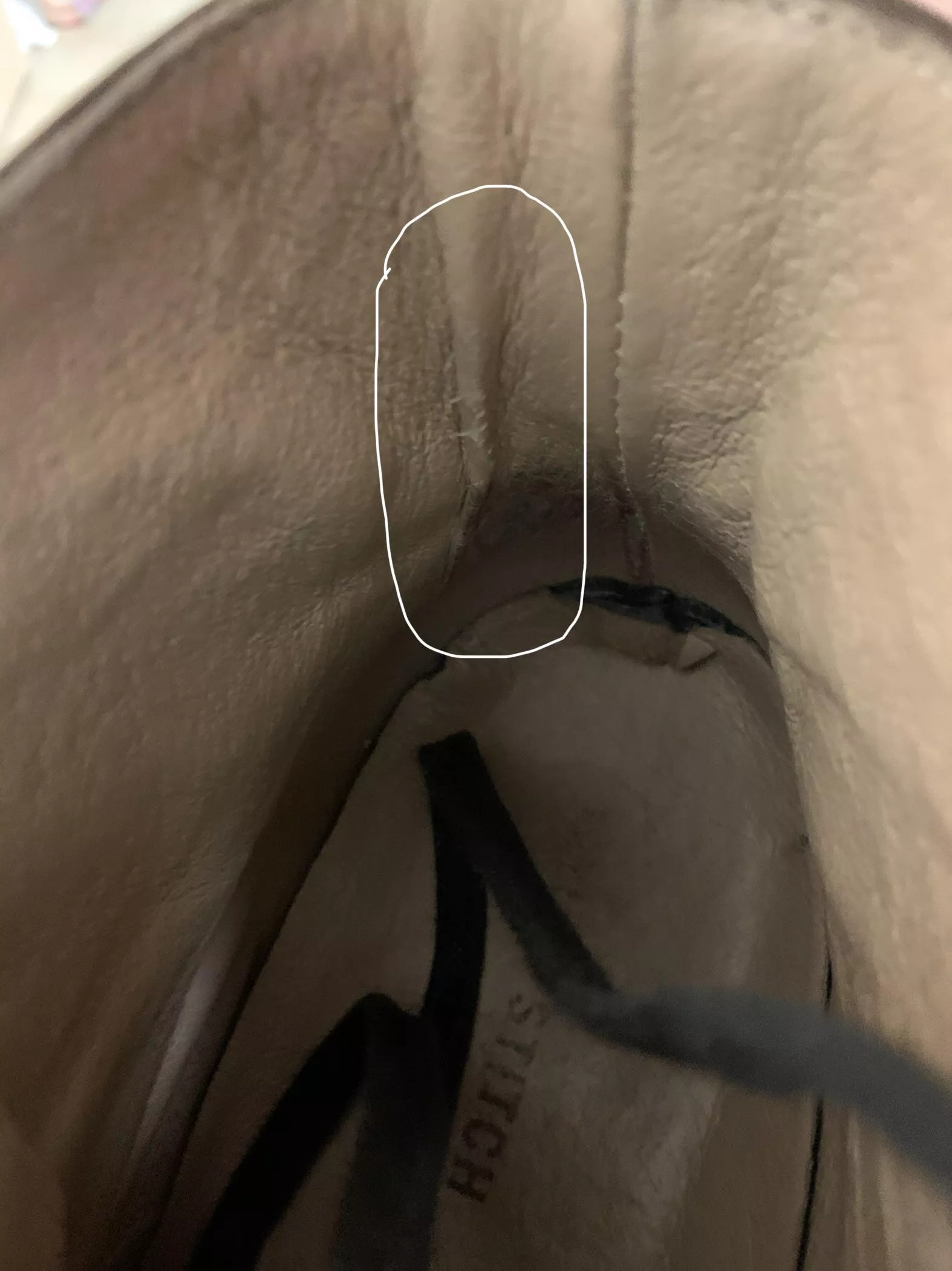 Question: is there a way to “smooth” this crease in my leather boots? Recently started wearing more and have developed an uncomfortable crease in the heel.