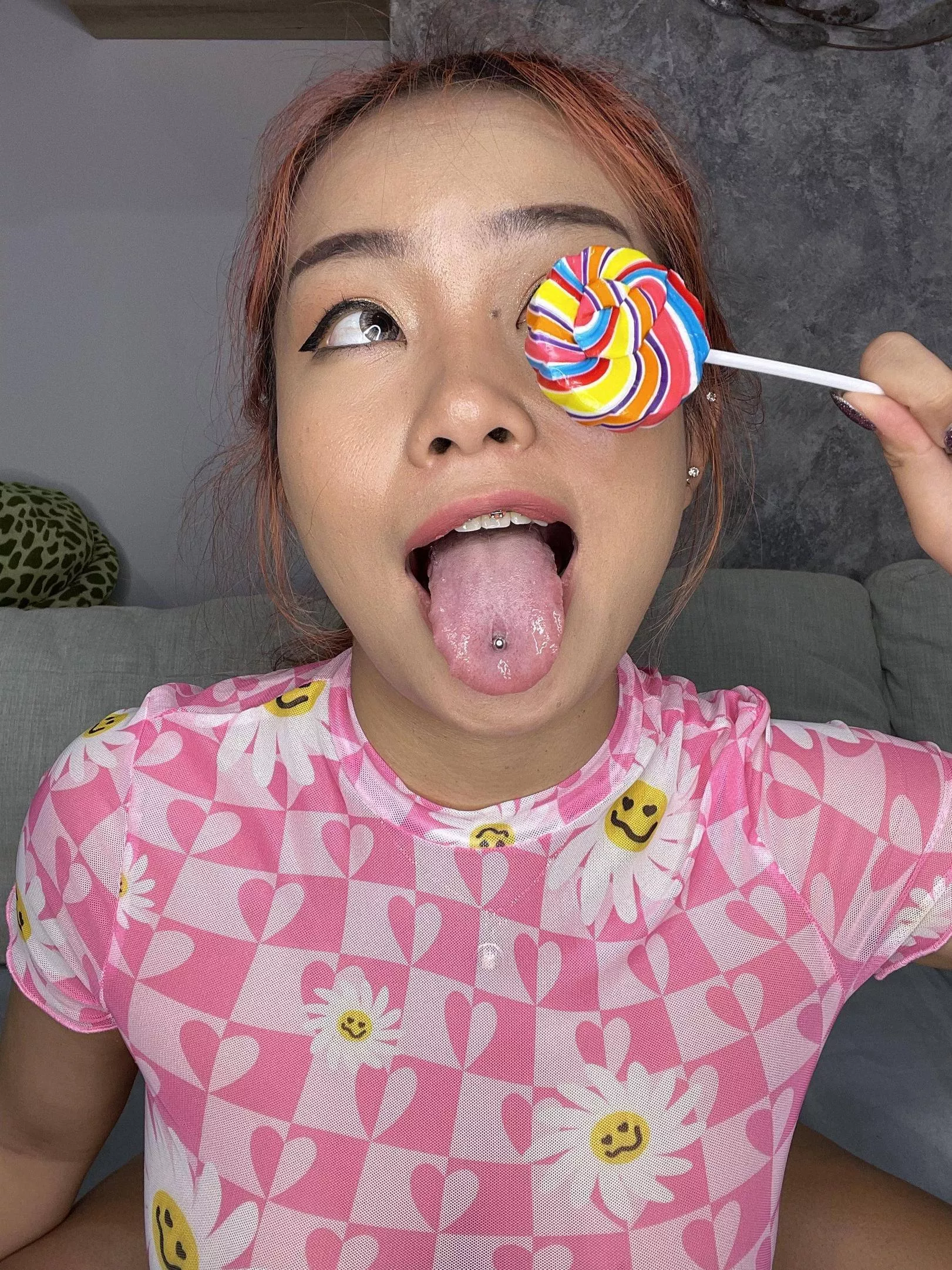 Ready to suck your dick like a lollipop;)