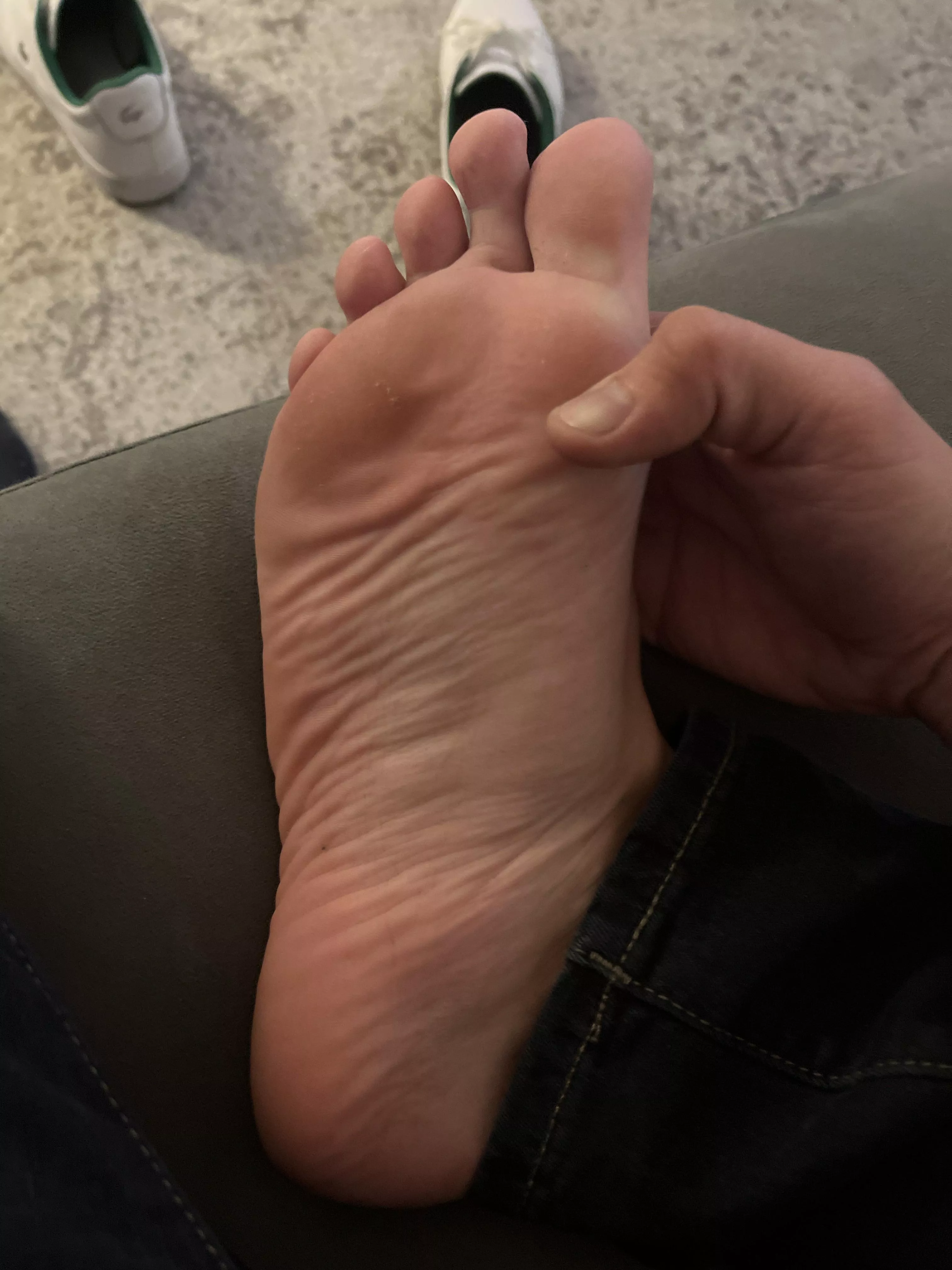 Right out of the shoe, soft and warm