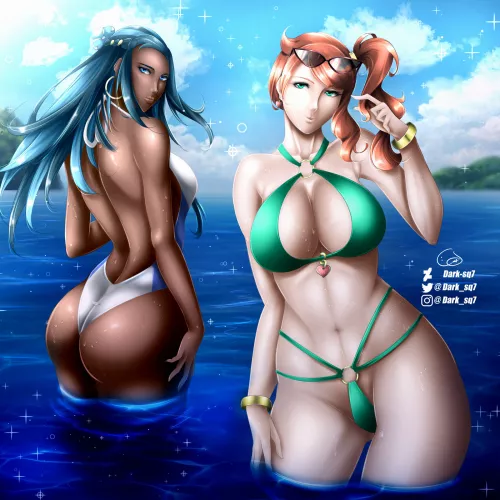 Sonia and Nessa (Dark-Sq7)