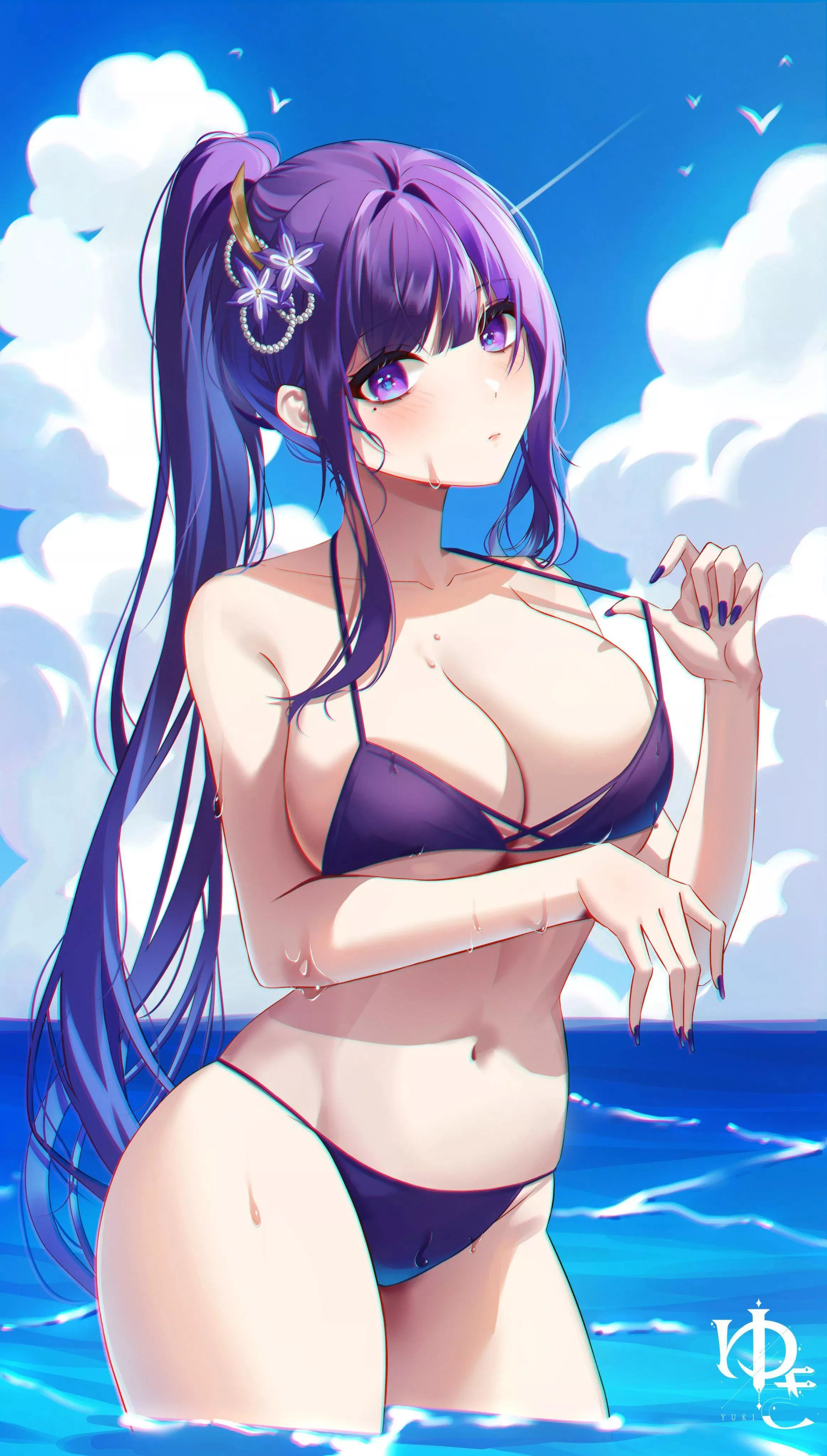 Swimsuit Raiden (Yuki) [Genshin Impact]