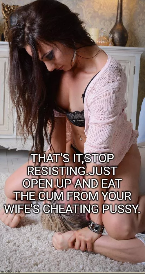 Taste every drop of his cum