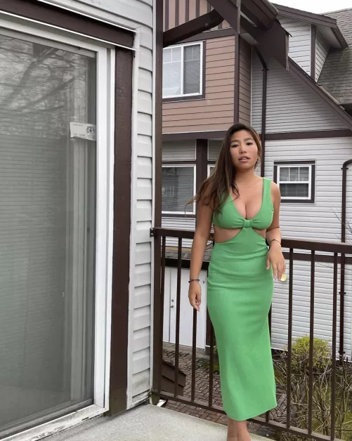 They are trying to escape the dress