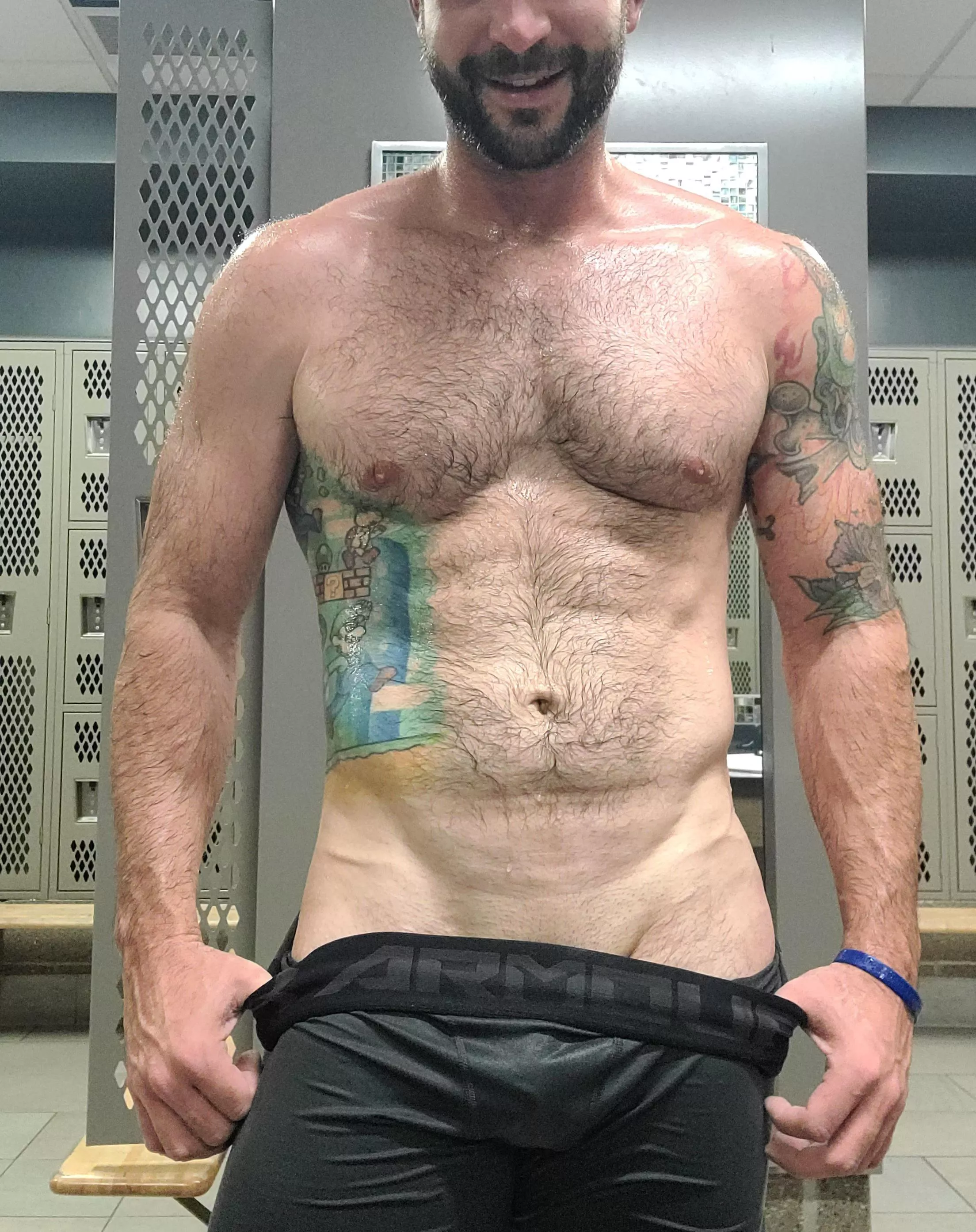 think of all the fun in the sauna you're (m)issing out on