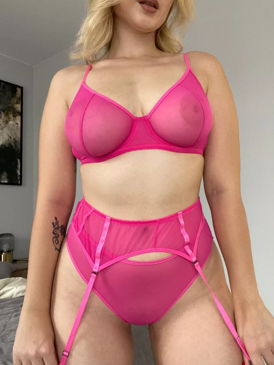 💋 This lingerie looks perfect on my body 😈