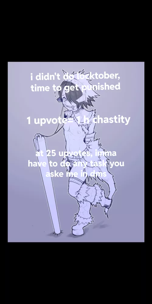 waiting for some punishments for my birthday