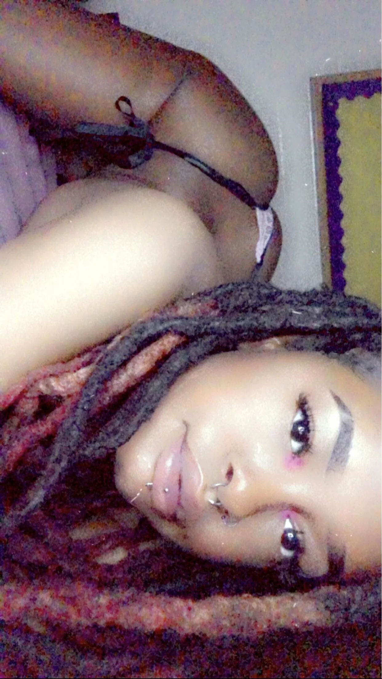 Wanna mess up my makeup ?