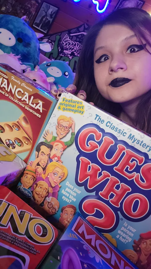 want to play some board games with me