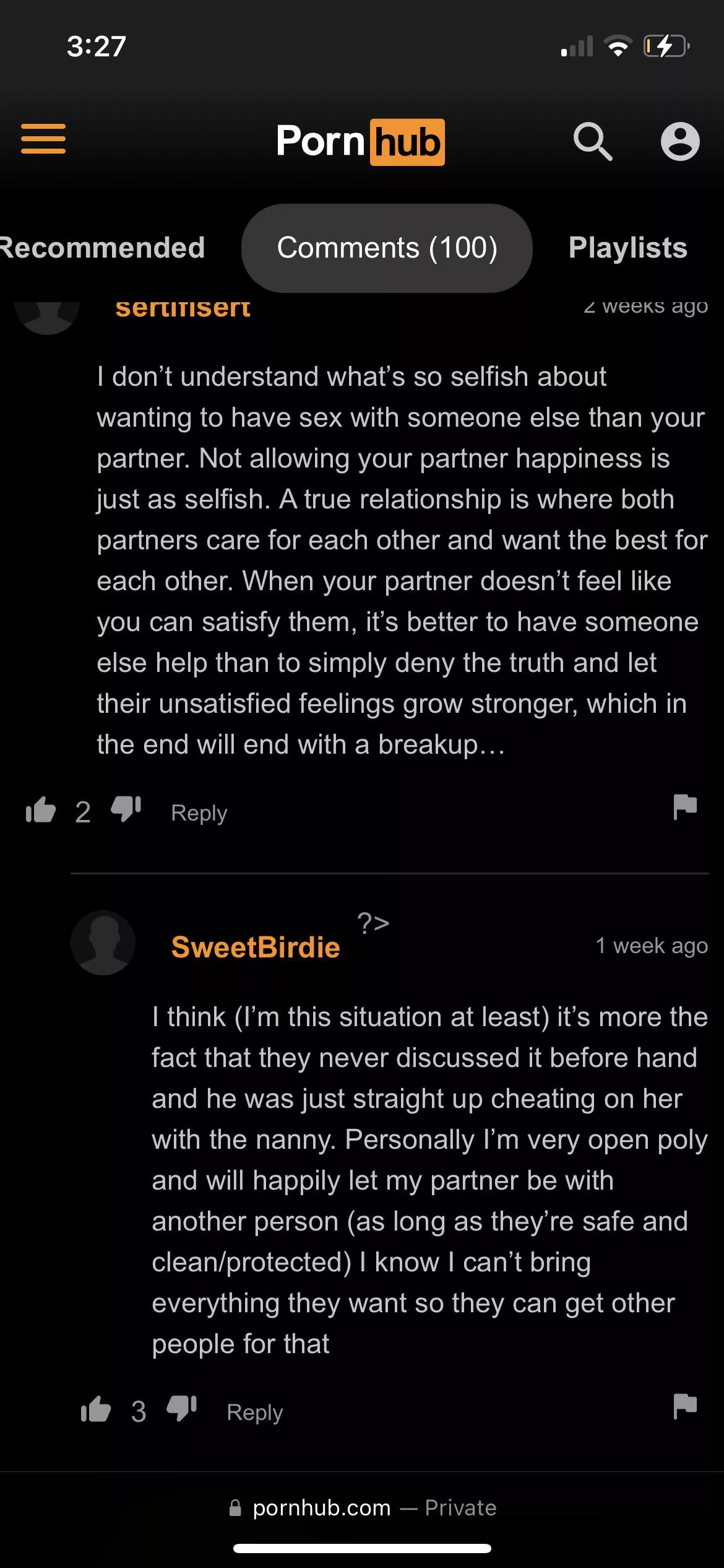 When the acting is good in the video