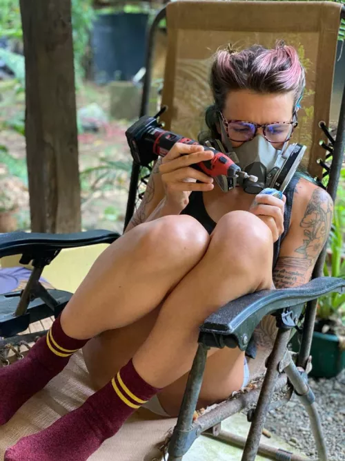 Working on my resin today