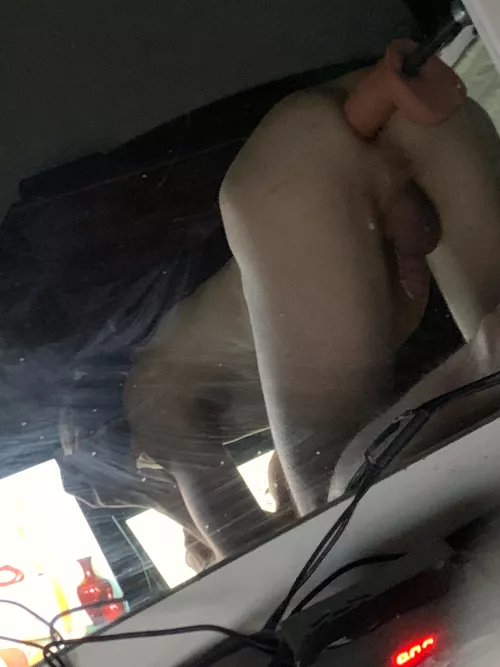 Would love for someone to replace the dildo with their cock and then reach around and shove the dildo down my throat 🫠