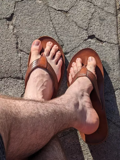 Would you stop and stare if you saw me in sandals?