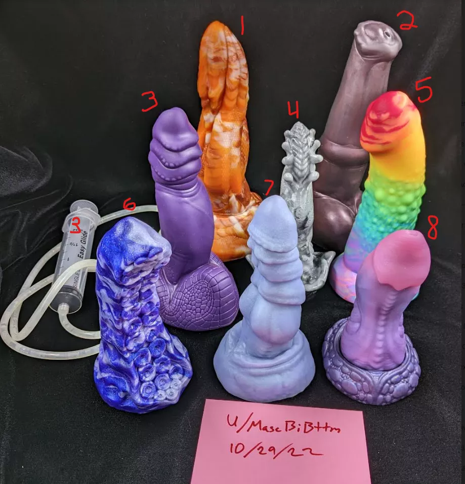 WTS 8 High Quality Dongs, Bad Dragon, HPE, Uberrime, PF