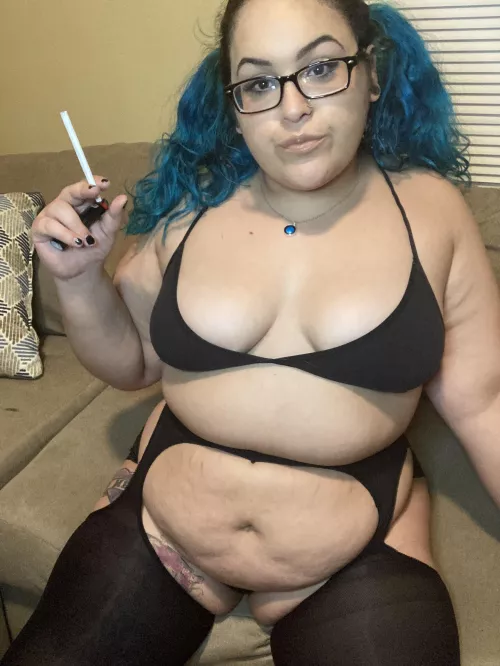 You smoking with me?